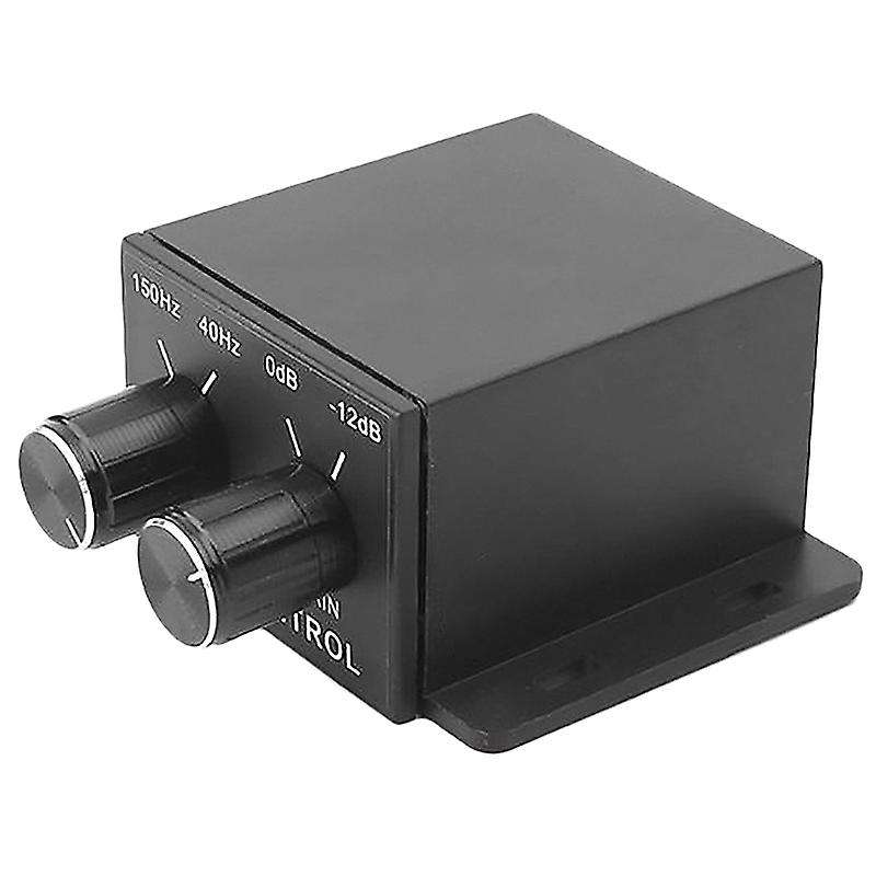 New Car Power Amplifier Audio Regulator Bass Subwoofer Equalizer Crossover Controller 4 Rca Adjust L