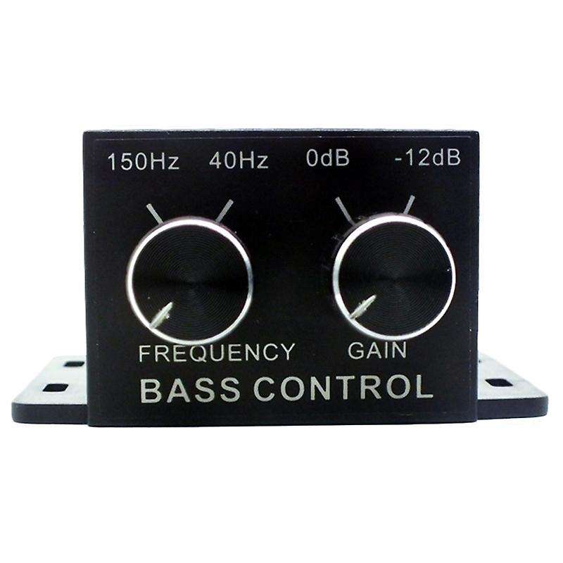New Car Power Amplifier Audio Regulator Bass Subwoofer Equalizer Crossover Controller 4 Rca Adjust L