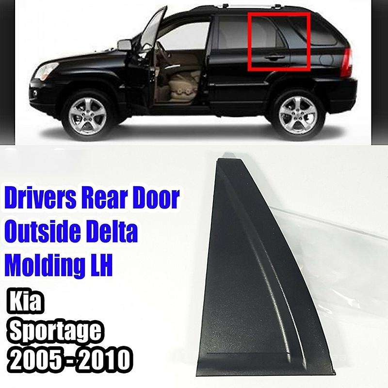 New Car Rear Door Delta Moldings Triple-cornered Trim for 2006-2010 838301F001 838401F001