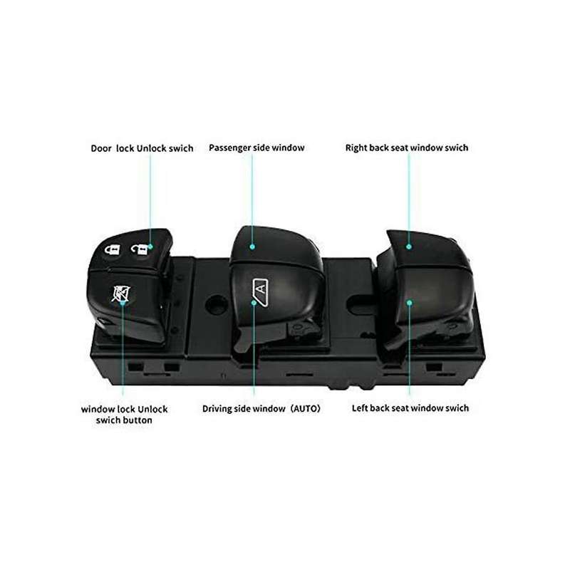 New Car Window Button for 25401-3nf0a Glass Lifter Switch Sw11383 254013nf0a