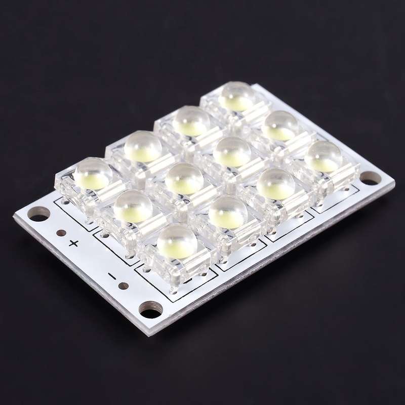 New Dc 3v 5v 12 Led Super Bright White Piranha Led Circuit Board Led Lights Light Yacht