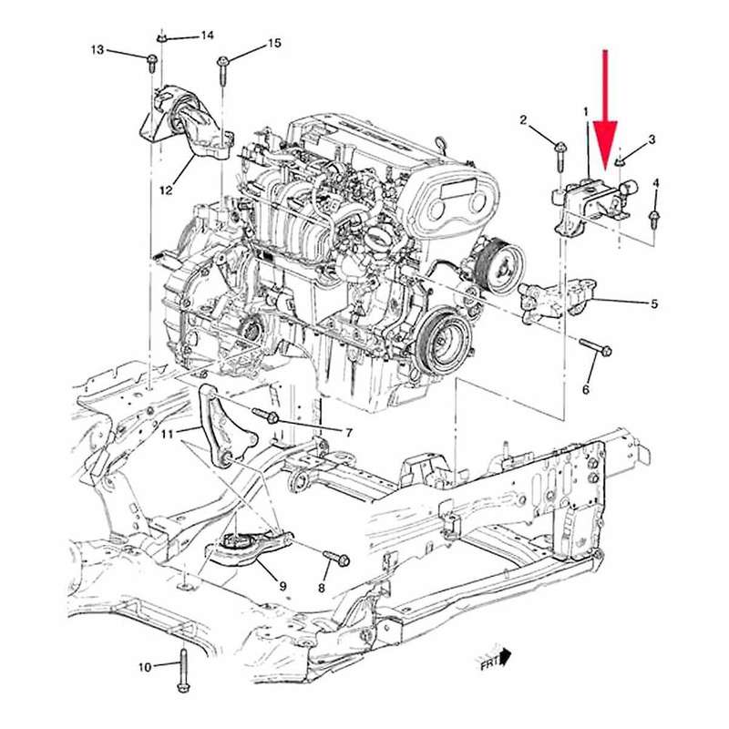 New Engine Motor Mount Support Shock Bracket for Sonic Aveo 2012 Up 95133816 95161259 95970474