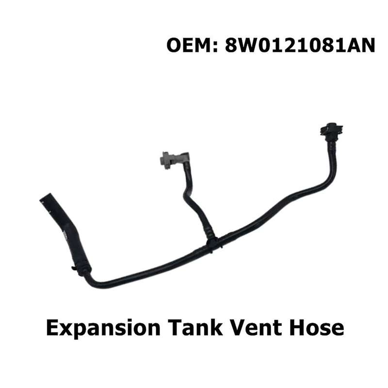 New Expansion Tank Vent Hose for A4 A5 S4 S5 8W0121081AN Engine Coolant Radiator Overflow Pipe 8W0