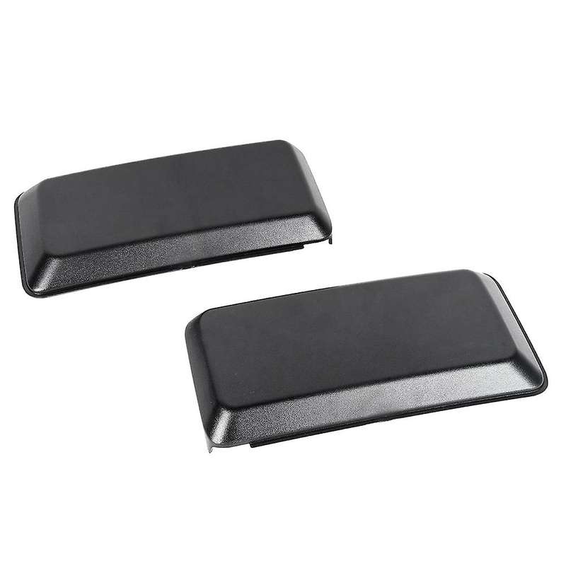 New for 2018-2020 Front Bumper Guards Inserts Pads End Caps Cover Trim Black 1Pair RH LH Set