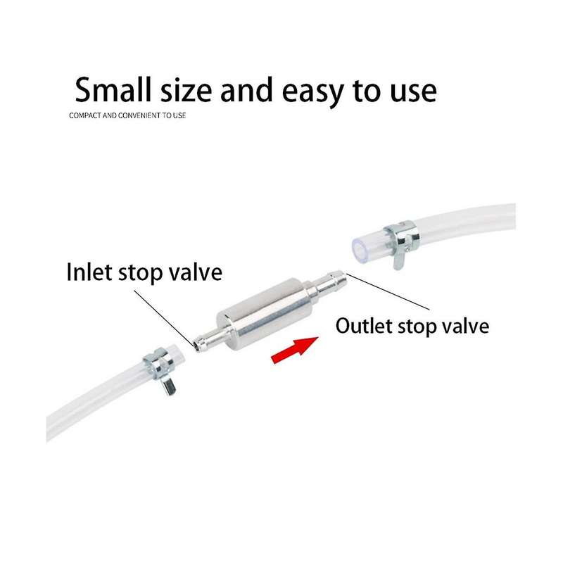 New for Motorcycles Fuel Line Clutch Hydraulic Brake One-Way Check Valve Drainer Tool Brake Bleeder