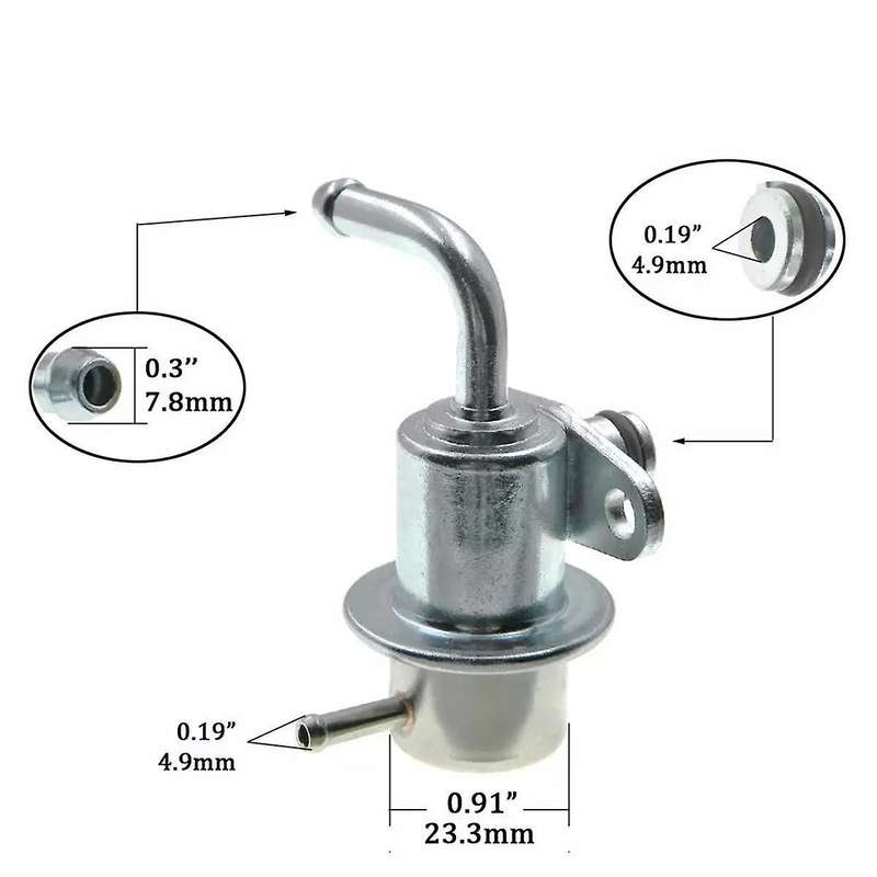 New Fuel Pressure Regulator PR4001 for D21 Mercury 90-04 3.0 Bar