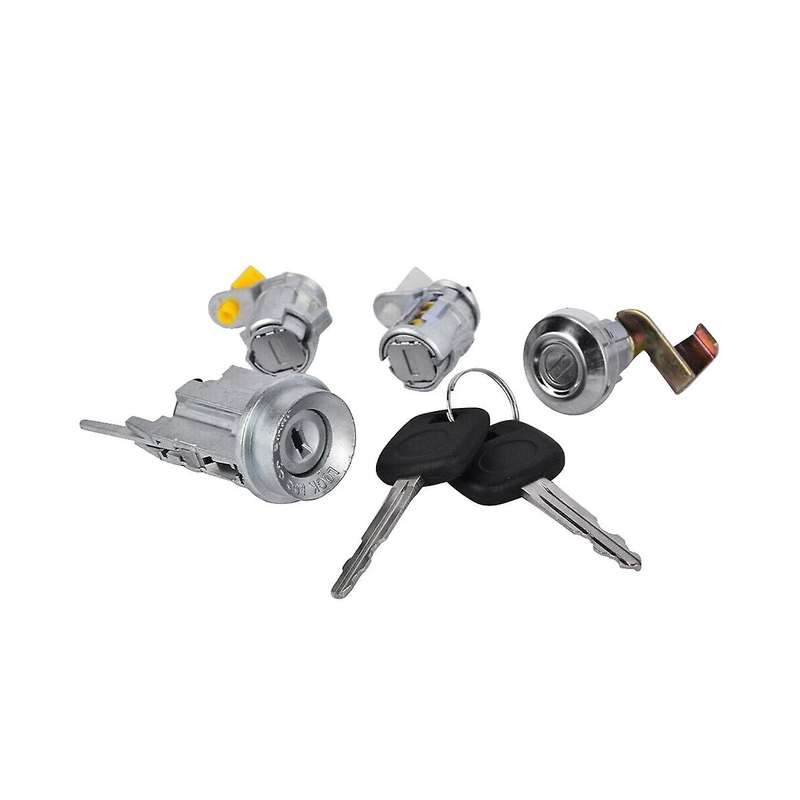 New Ignition Barrel & Door Locks & Lock W/2 Keys for Pickup Rn85 Ln106 1988-1997