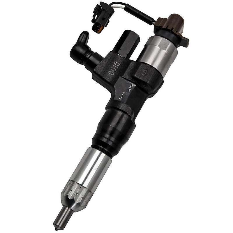 New Injector 23670-E0010 / 095000-6593 for Hino 3.8L 4.7L 5.0L 6.5L 7.7L Kobelco SK330-8 SK350 Exca