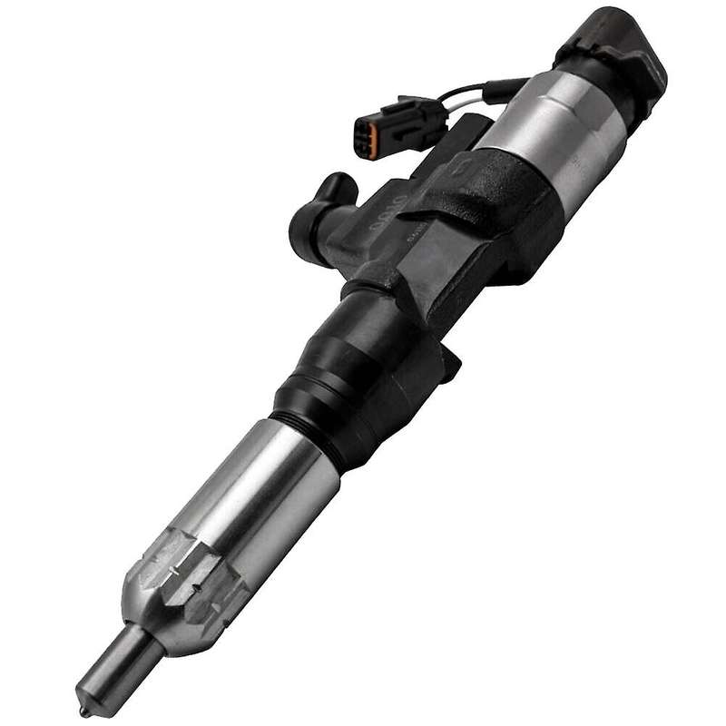 New Injector 23670-E0010 / 095000-6593 for Hino 3.8L 4.7L 5.0L 6.5L 7.7L Kobelco SK330-8 SK350 Exca