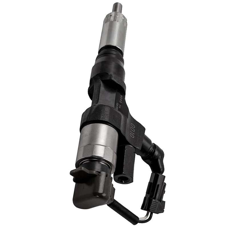 New Injector 23670-E0010 / 095000-6593 for Hino 3.8L 4.7L 5.0L 6.5L 7.7L Kobelco SK330-8 SK350 Exca