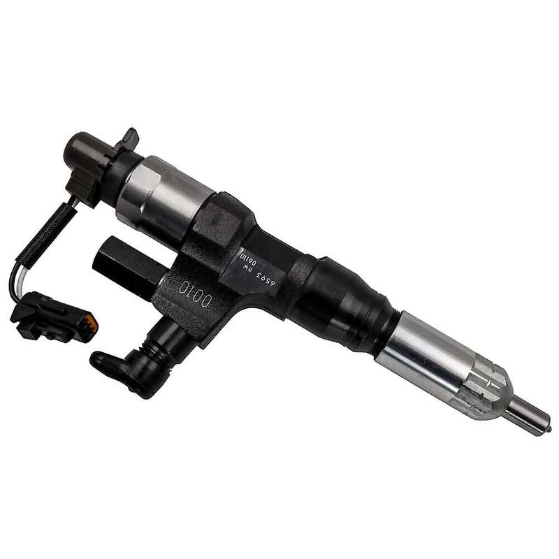 New Injector 23670-E0010 / 095000-6593 for Hino 3.8L 4.7L 5.0L 6.5L 7.7L Kobelco SK330-8 SK350 Exca
