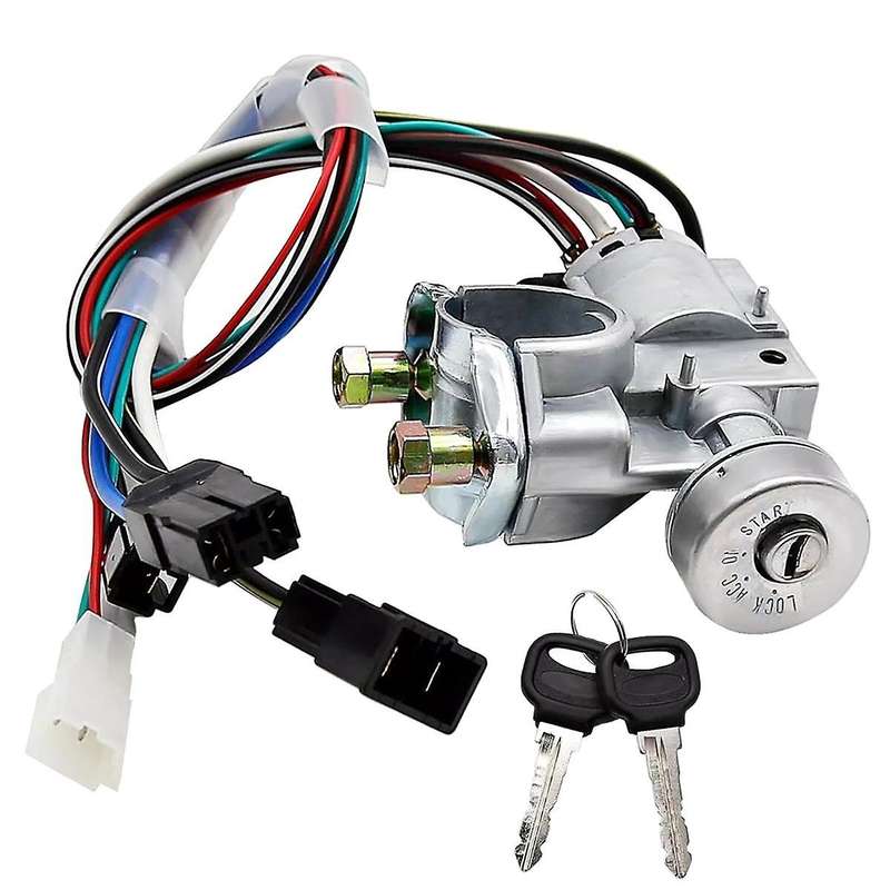 New Ignition Switch Lock Barrel Cylinder with Key for Pickup B2000 B2200 B2600 UB80-76-290 UB807629