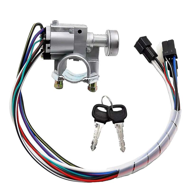New Ignition Switch Lock Barrel Cylinder with Key for Pickup B2000 B2200 B2600 UB80-76-290 UB807629