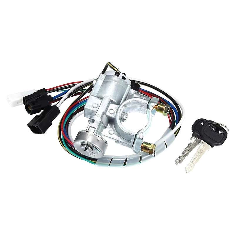 New Ignition Switch Lock Barrel Cylinder with Key for Pickup B2000 B2200 B2600 UB80-76-290 UB807629