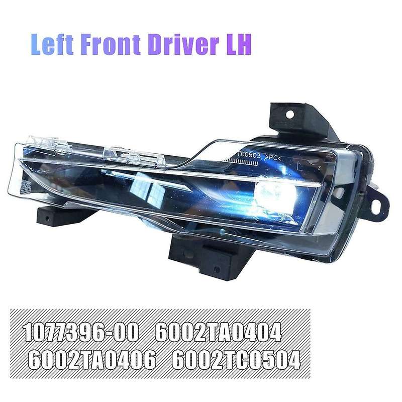 New Left for 2017 18 19 20 2021 / Y Car Front Fog Light Driving Lamp Led Drl No Europe Version