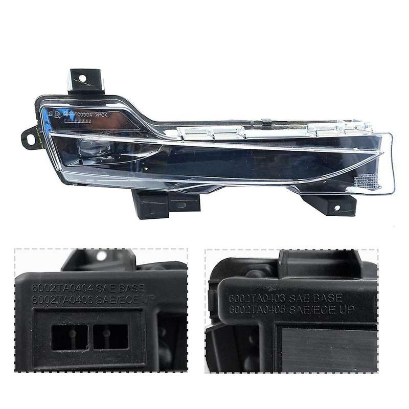New Left for 2017 18 19 20 2021 / Y Car Front Fog Light Driving Lamp Led Drl No Europe Version
