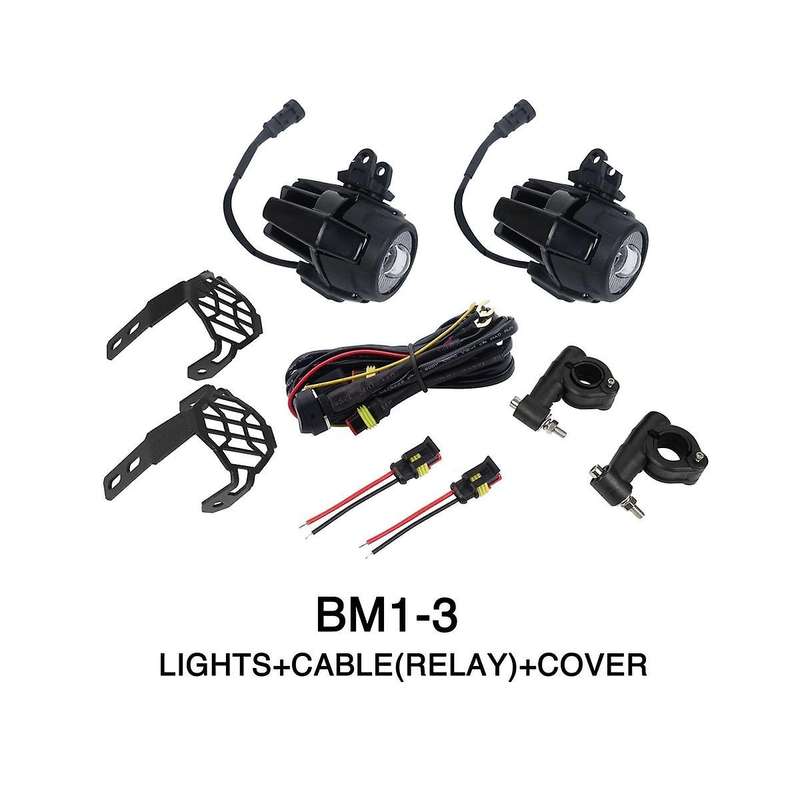 New Motorcycle 12v Led Spotlight for Waterbird Fog Light Auxiliary Light 22mm Direct Light