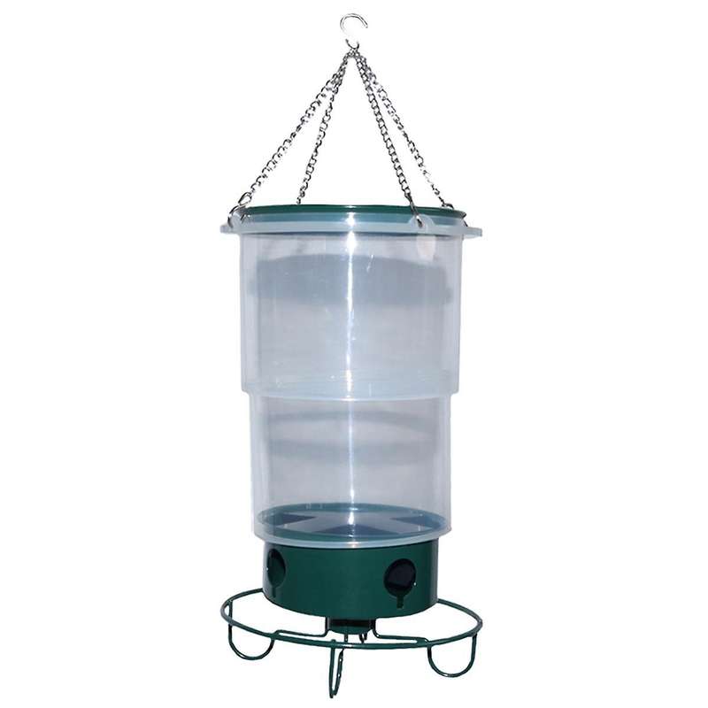 New Models of Telescopic Suspension Bird Feeder Bird House Courtyard Iron Bird Feeder