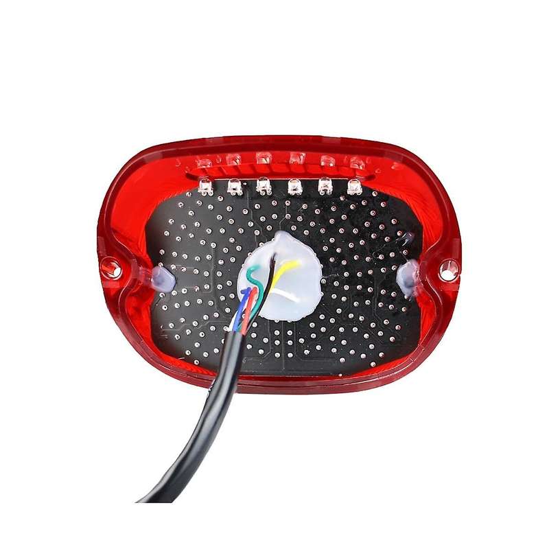 New Motorcycle 12v Brake Light License Plate Tail Light for Sportster Xl883 1200 Touring Roaddyna F