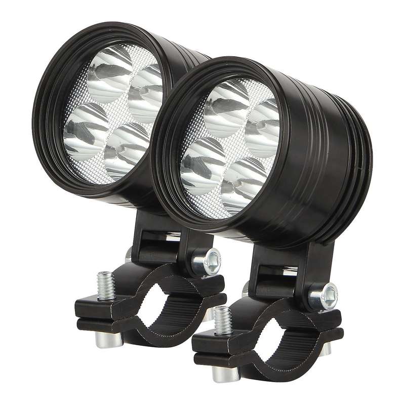 New Motorcycle Fog Lights for All Mountain Bikes, ATVs, Motorcycles LED Driving Lamp, 4 Lamp Beads
