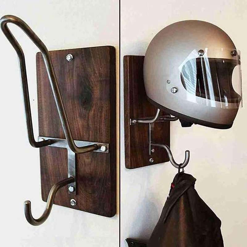 New Multipurpose Hooks Motorcycle Helmet Hanger Wall Mount Jacket Holder Hook for Keys Household Wal
