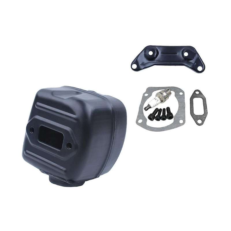 New Muffler Chain Saw Accessories for 372 Gasket Bracket Kit