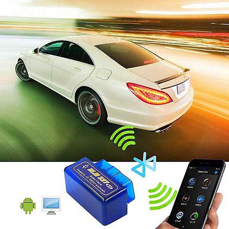 New Obd V1.5 Mini Elm327 Obd2 Bluetooth Auto Scanner Obdii 2 Car Elm 327 Tester Diagnostic Tool for
