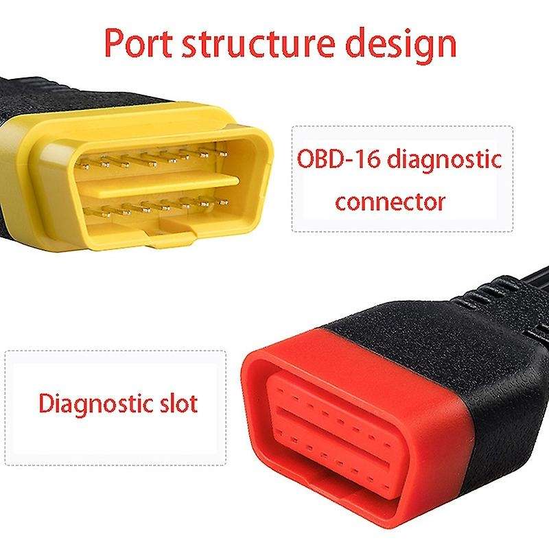 New OBD OBD2 Extension Cable Connector Compatible Launch X431 V