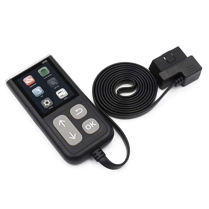 New OBD2 Engine Code Reader EOBD OBDII Professional Car Diagnostic Tool LAUNCH Engine Scanner OBD