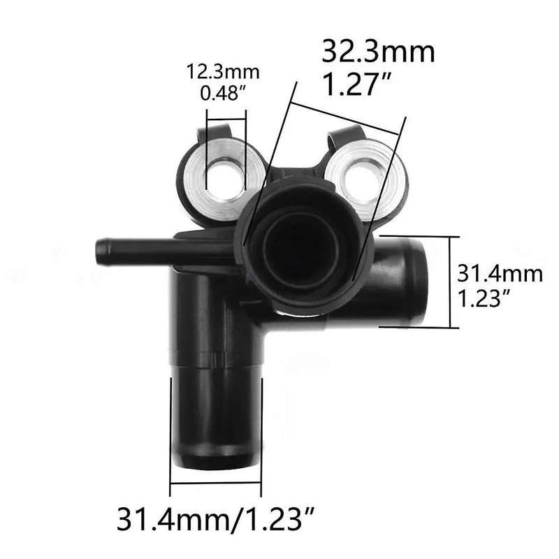 New Radiator Neck Thermostat Housing Water Flange for Succeed Probox NCP55V NCP51 1NZFE 2002+ 16502-