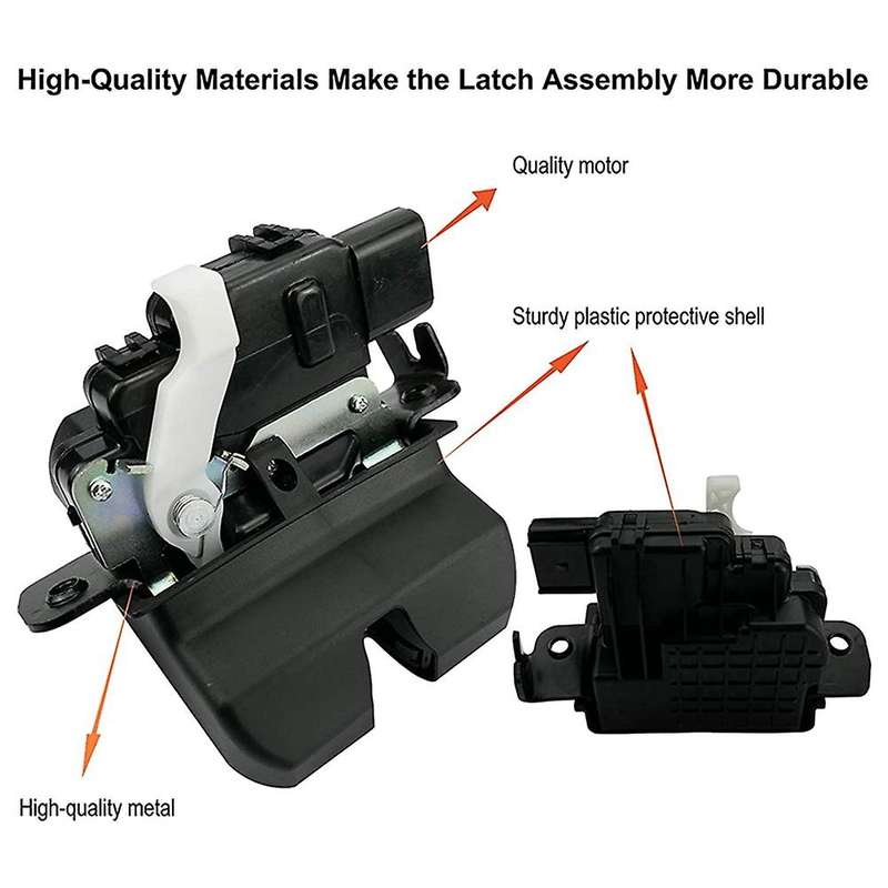 New Rear Trunk Lid Lock Latch Actuator Trunk Lock Latch for Sorento 2016-2019 81230C5000 81230-C5000