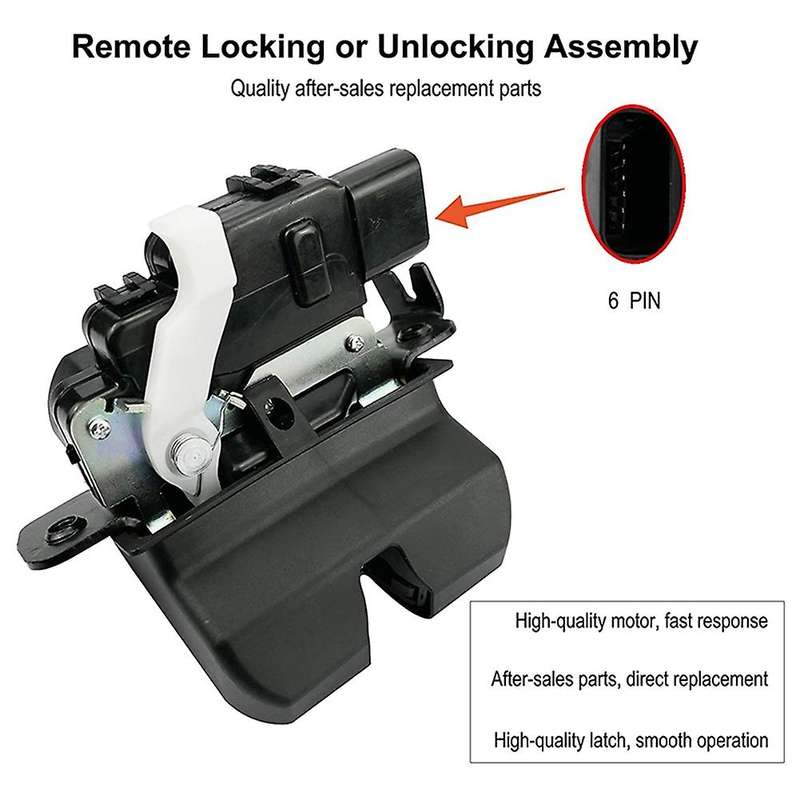 New Rear Trunk Lid Lock Latch Actuator Trunk Lock Latch for Sorento 2016-2019 81230C5000 81230-C5000