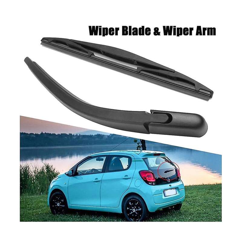 New Rear Windshields Windscreen Wiper Arm & Blade Set for 107 C1