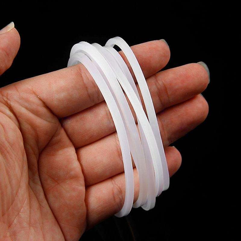 New Replacement Gaskets Rubber Seal Ring for Magic Blender Flat/Cross 4 Pack