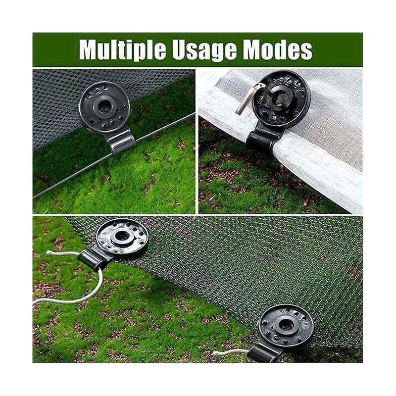 New Shade Cloth Lock Grip-shade Cloth Clips,greenhouse Shade Cloth Fix Clamp for Garden Netting,sun
