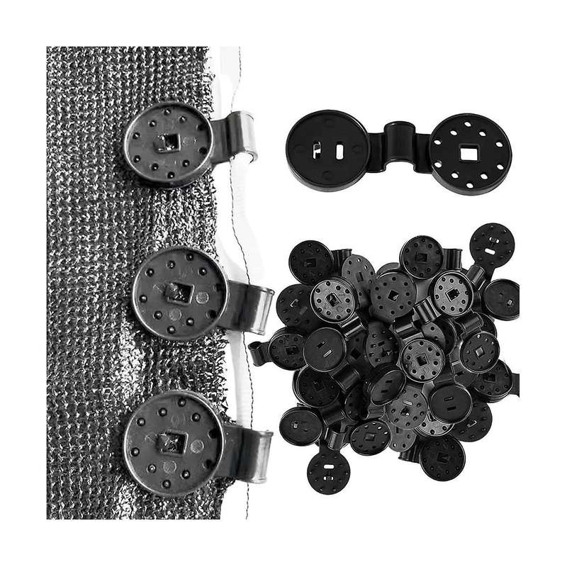 New Shade Cloth Lock Grip-shade Cloth Clips,greenhouse Shade Cloth Fix Clamp for Garden Netting,sun