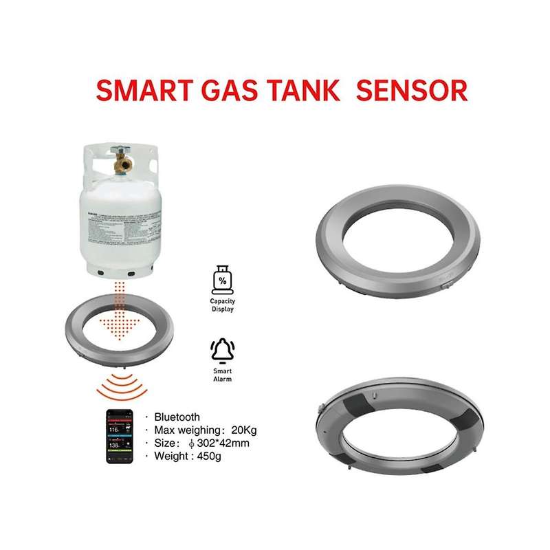 New Smart Gas Tank Gas Tank Liquid Level Detector Gas Tank Residual Detector Ultrasonic Detection We