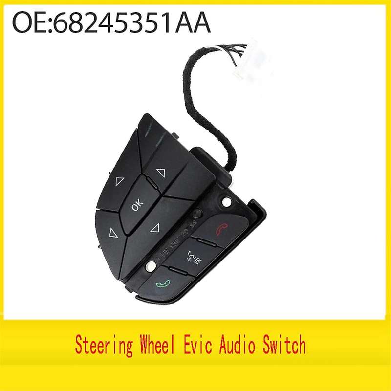 New Steering Wheel Evic Audio Switch for Charger 200 300 2014-2018 68245351AA