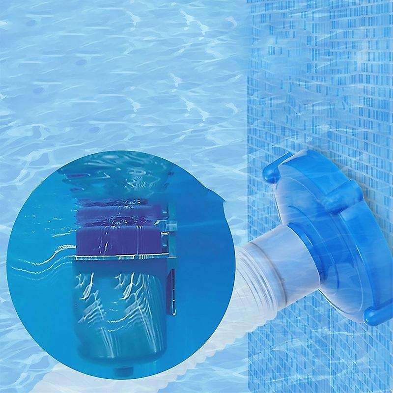 New Summer Wall Mount Swimming Pool Surface Skimmer with Filter Pump for Cleaning Pool Ground Automa
