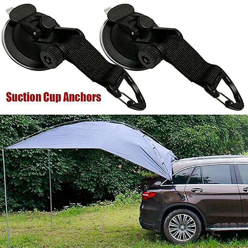 New Suction Cup Anchor Securing Hookfor Tents Tie Down Camping Tarp Car Side Awning Pool Universal T
