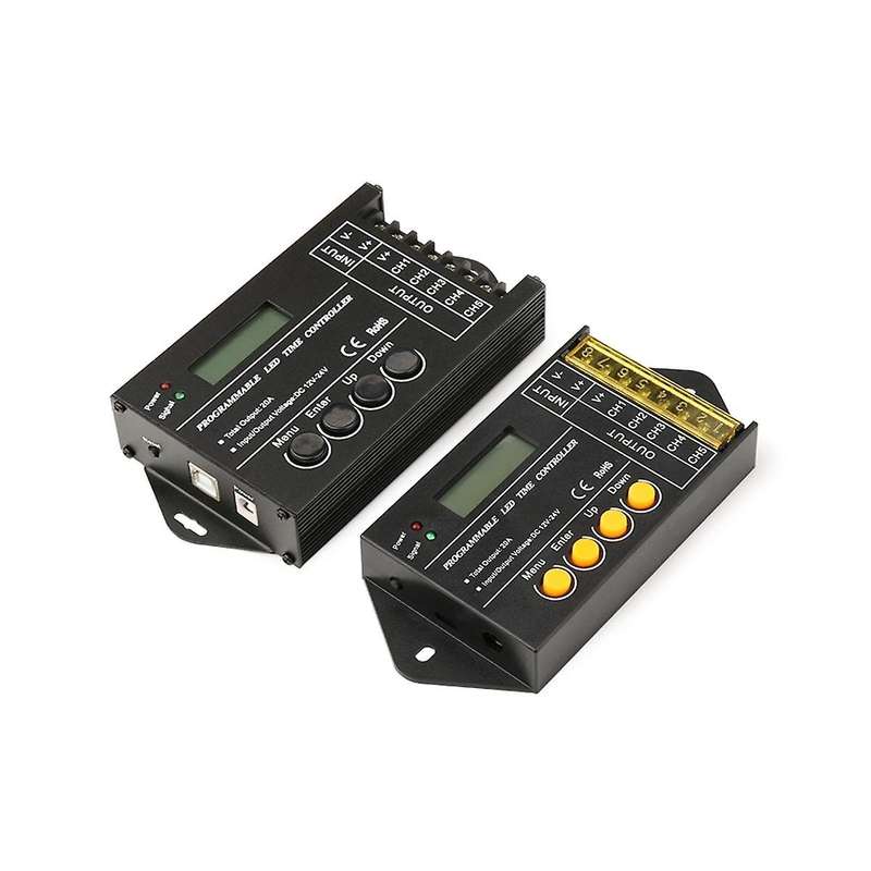 New Tc420- Mini Timer Program Controller for 5ch Light, 20a Total Output Max.