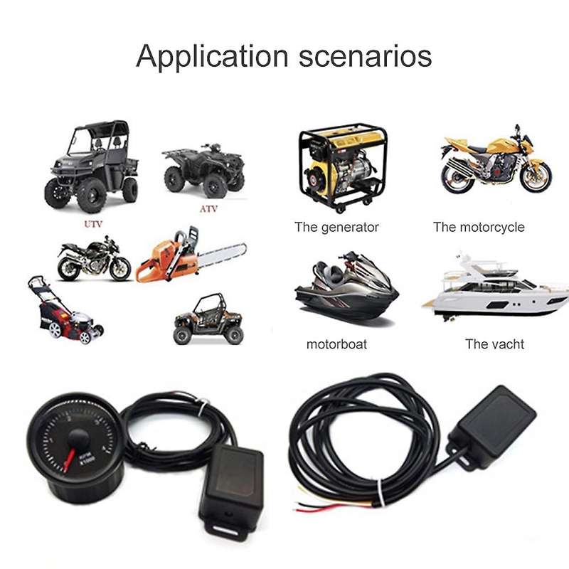 New Tachometer Sensor Speed RPM Signal Adapter Speed Signal Collector for Gasoline- Engine