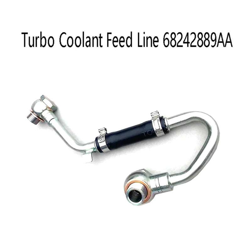 New Turbo Coolant Feed Line 68242889AA for Grand 3.0 Ram 1500 3.0L Radiators Cooling Tube