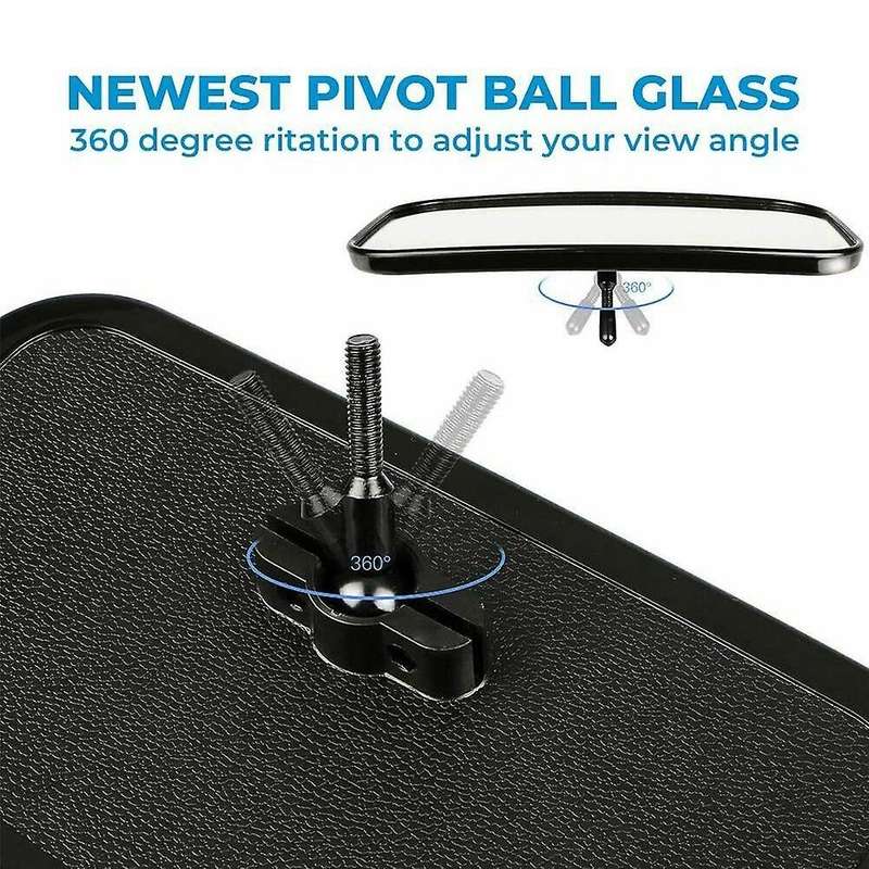 New UTV Rear View Center Mirror Fit for 1.5inch - 2inch Bar for ,RZR,, for SUV