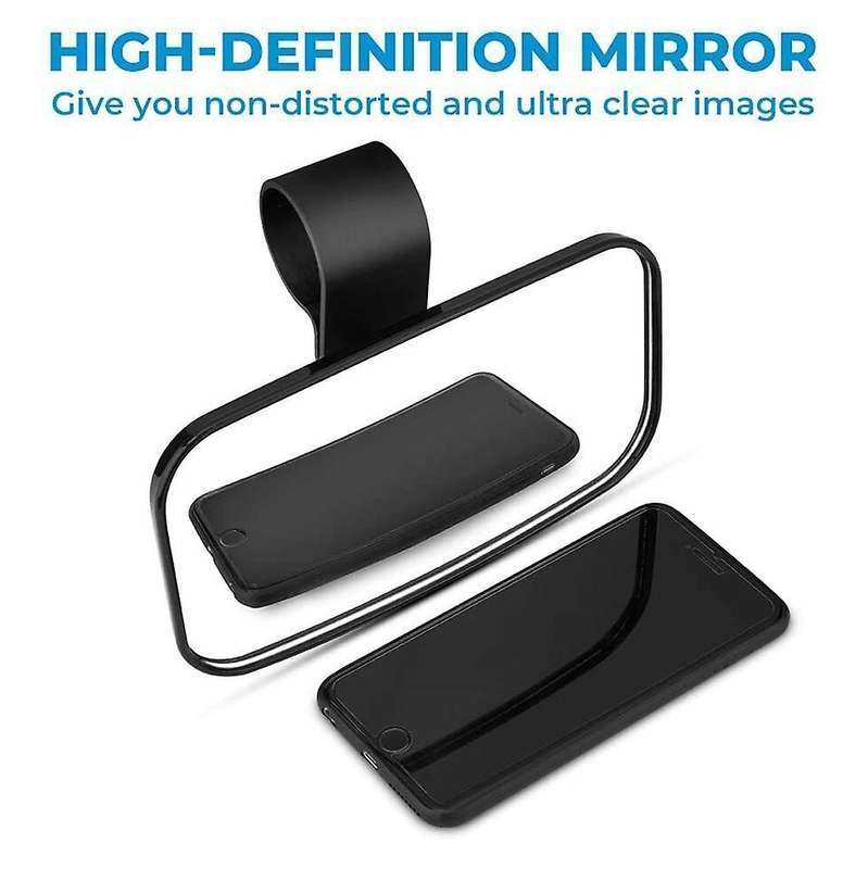 New UTV Rear View Center Mirror Fit for 1.5inch - 2inch Bar for ,RZR,, for SUV