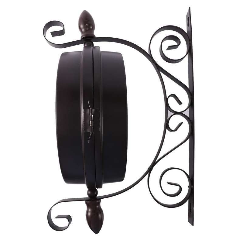 New Watch European Retro Style Clock Innovative Fashion Double-sided Wall Clock Wall Clock Modern