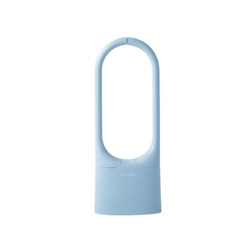New Wall Mounted Toilet Brush No Need to Punch High Silicone Material Toilet Cleaning Tool Wash Blu