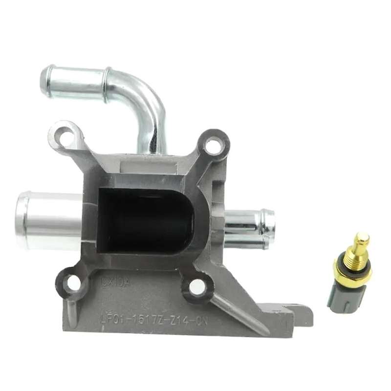 New Water Outlet Coolant Thermostat Housing Sensor 1360282 1119889 for C-Max Focus II Mondeo 1.8L 2.