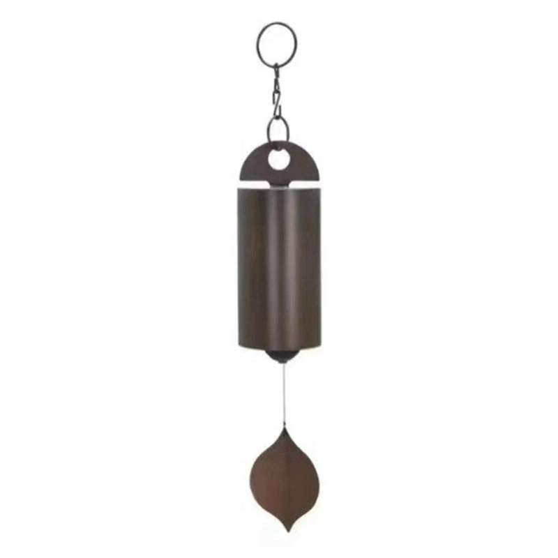 New Vintage Heroic Windbell Metal Wind Chimes Deep Resonance Serenity Bell Outdoor Home Garden
