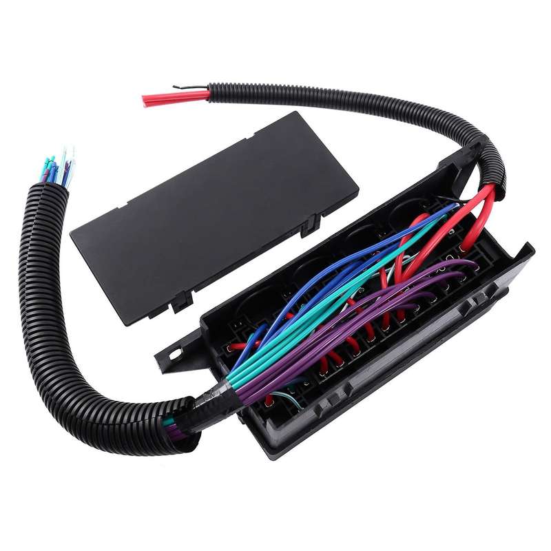 New with Wiring Harness 11 Way Holder Relay Box Relays Waterproof Connectors for Car Accessories